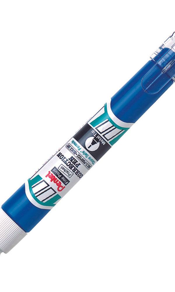 Pentel ZL62 Pocket Micro Correction Pen – 7ml, (Pack of 12)
