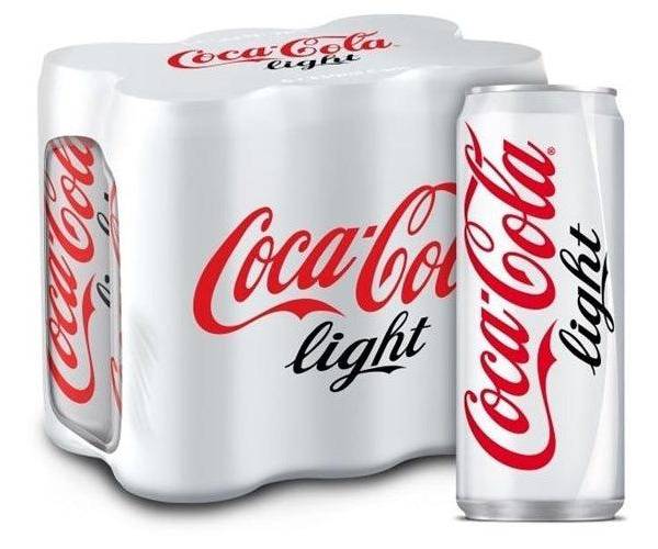 Coca Cola Light in Can 330ml 6pcs/pack