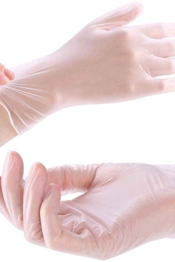 Vinyl Disposable Gloves Powder Free 100pcs-pack ‚Äì Medium
