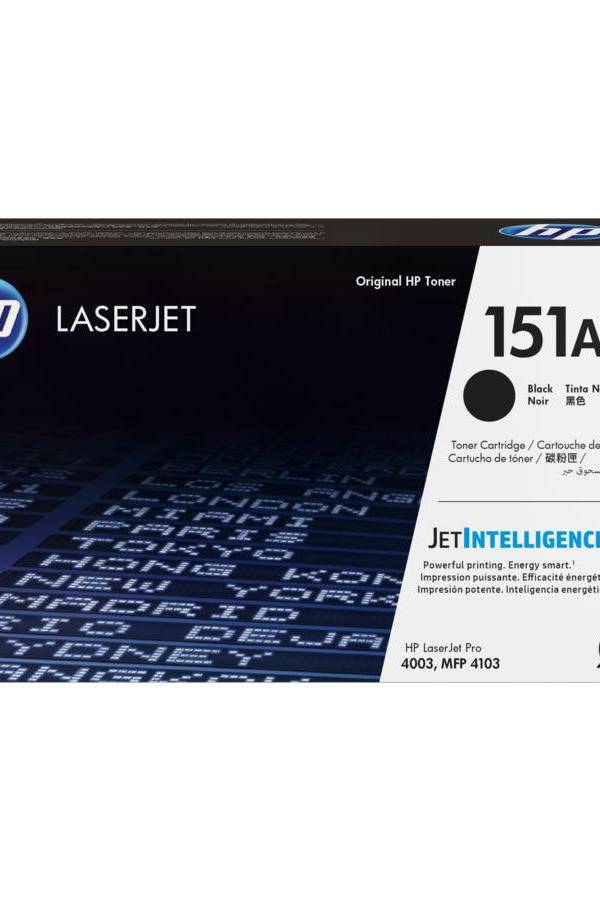 HP 151A Black LaserJet Toner Cartridge (W1510A)