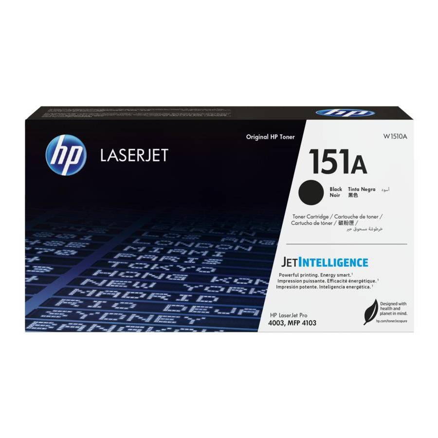 HP 151A Black LaserJet Toner Cartridge (W1510A)