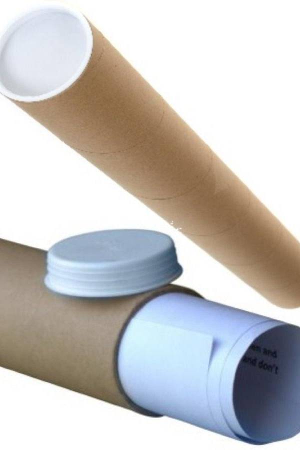 Cardboard Postal-Draft-Drawing Tube 730 x 75mm – Brown (73030N)