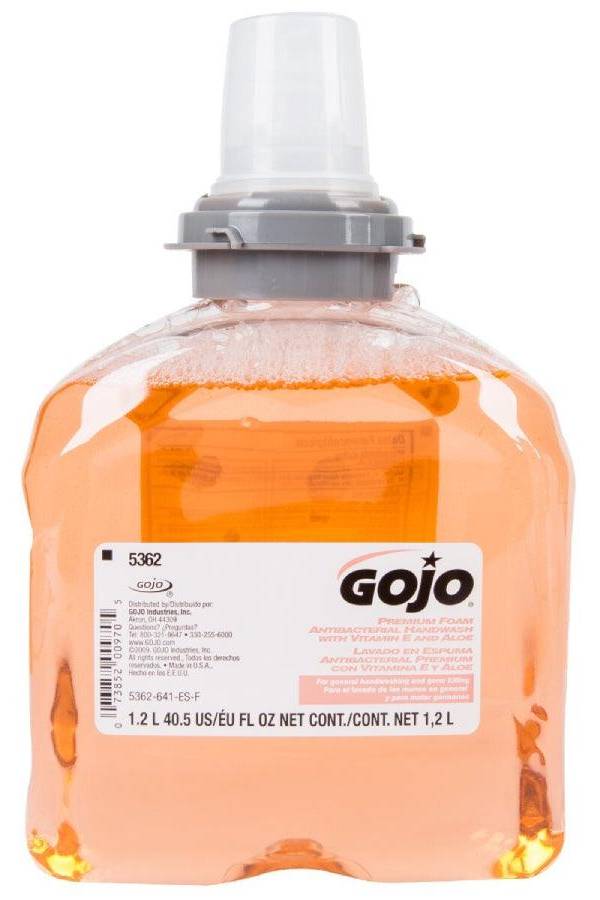 GOJO Premium Foam Antibacterial Handwash, 1200ml (5362-02)