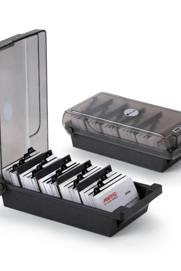 Atlas Name Card Box for 500 Cards (AS-CF-500)