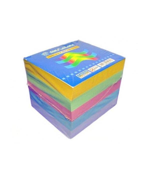 Sinarline Paper Cube Colored without Gum 9x9x9cm