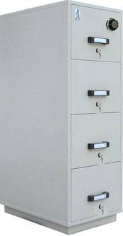 Sentinel FRD-II-4002 4 Drawer Fire Resistant Filing Cabinet