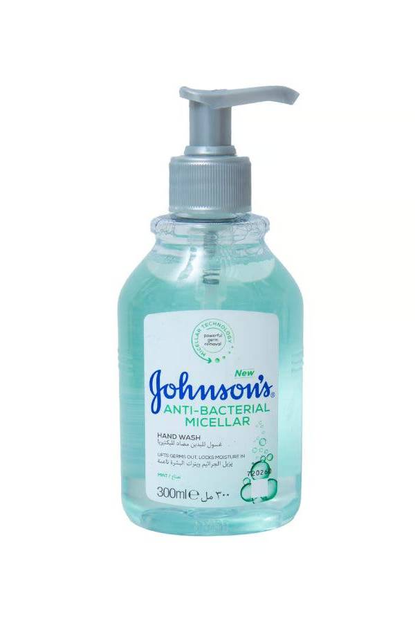Johnson's Anti-bacterial Micellar Hand Wash Mint 300ml