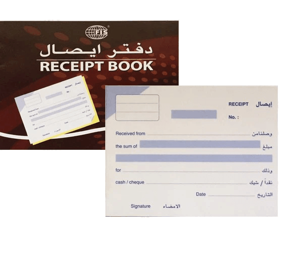 Receipt Voucher Book A6
