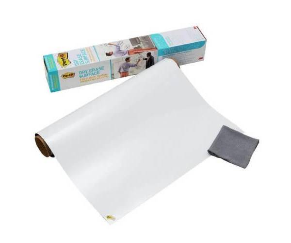 3M Post-It Dry Erase Surface Magic Chart 90 X 120cm