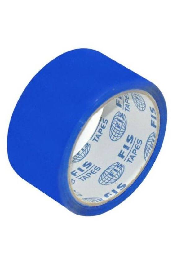 Colored Packaging Tape, 2″ x 45yards (6rolls/pack) – BLUE