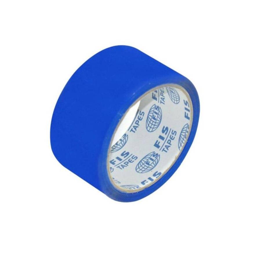 Colored Packaging Tape, 2″ x 45yards (6rolls/pack) – BLUE