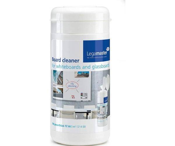 Legamaster TZ66 Whiteboard Cleaning Wipes (100 Tissues)