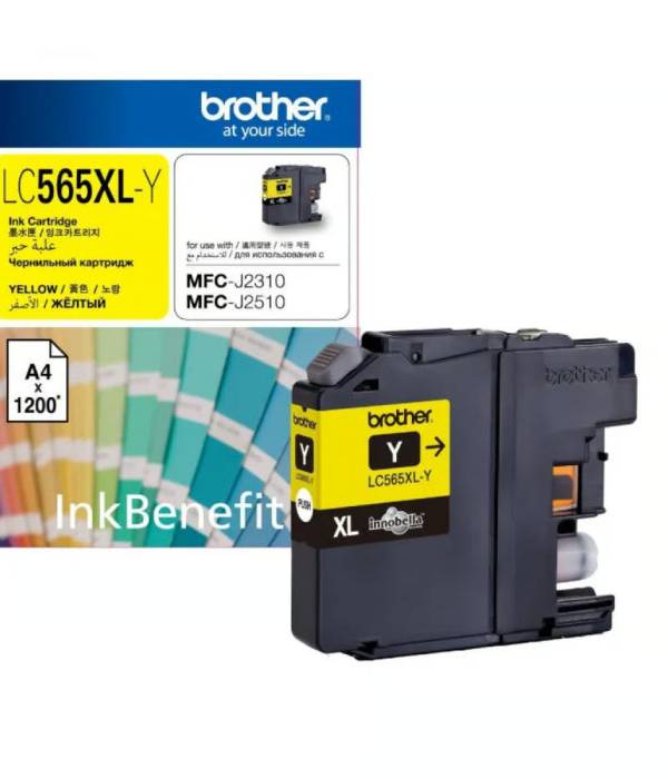 Brother LC565XL Super High Yield Yellow Ink Cartridge
