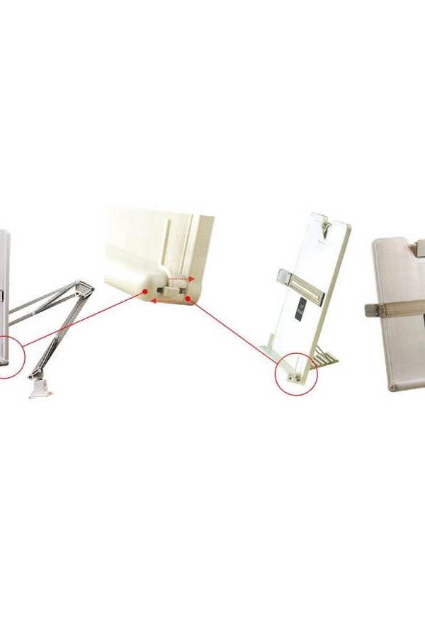 Micro Meilon Copy Holder CH-1A with Arm, White