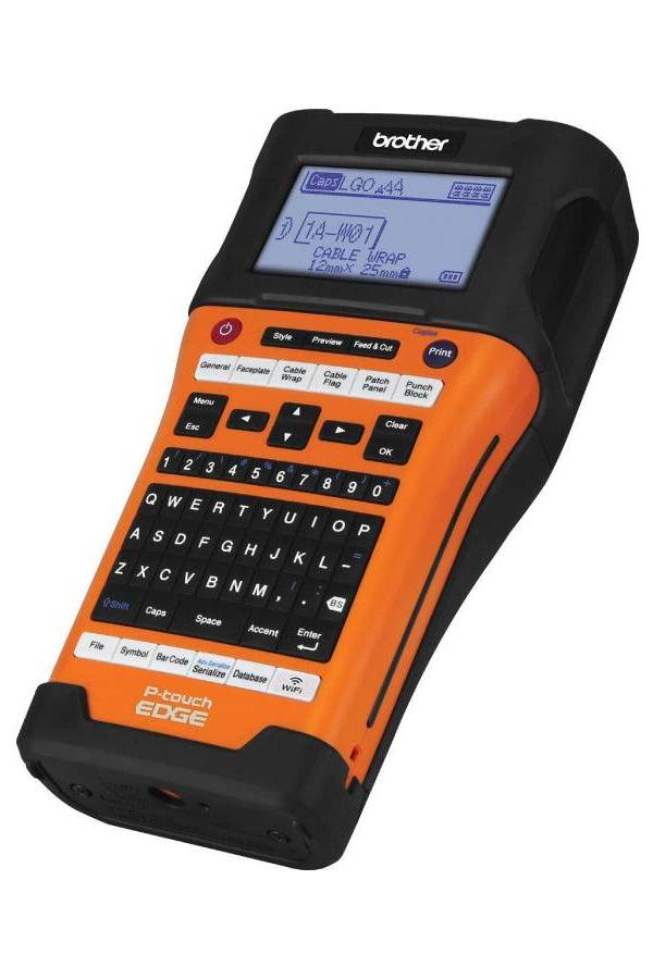 Brother PTE-550W Industrial Label Printer With Wireless Connectivity – Auto-cutter