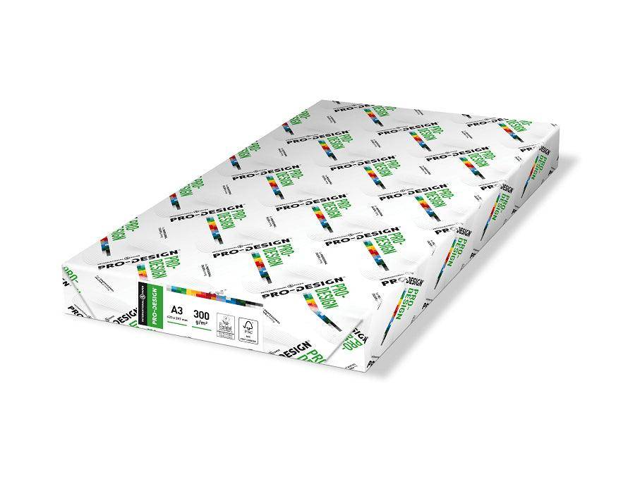 Pro Design Color Laser Copy Paper White A3 Size 300gsm 125sheets/ream