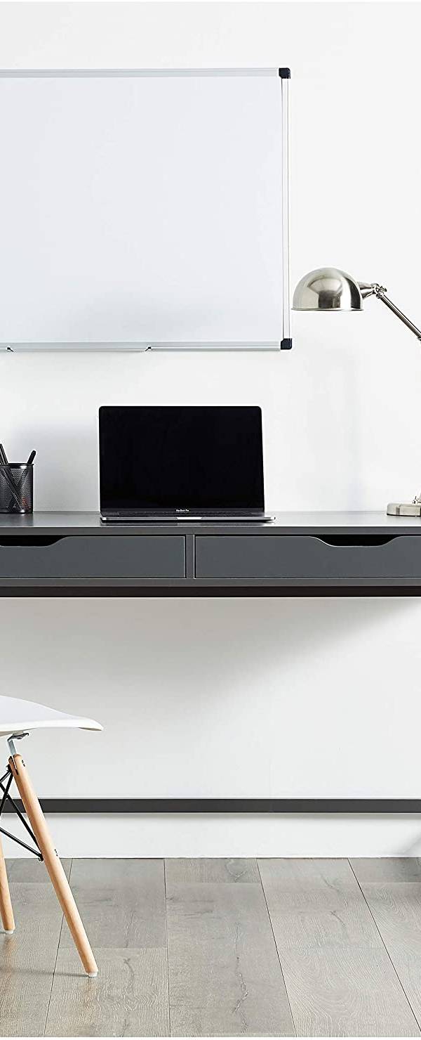 Deli Magnetic Whiteboard with Aluminum frame 120cm x 240cm