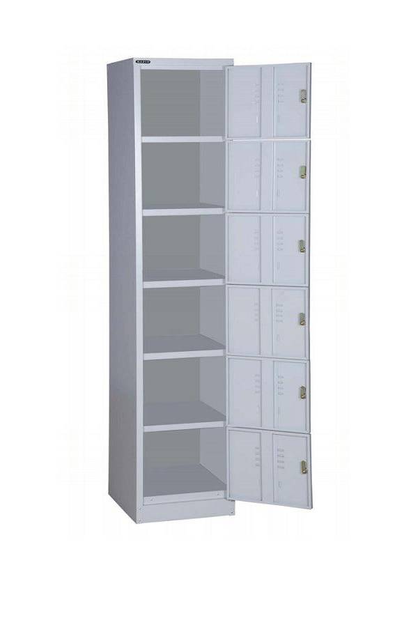 Hadid HD606 Six Tier Locker (0.6mm Steel)