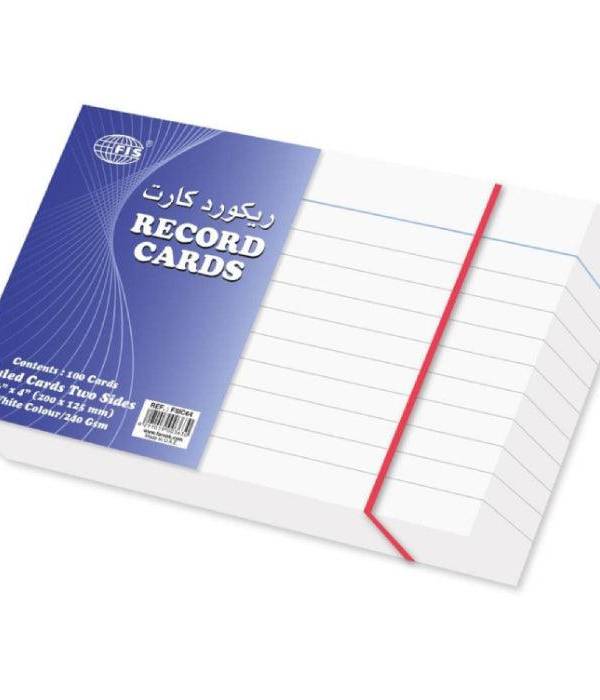 Index Cards 4 X 6 Inches, 240gsm, 100/pack – White