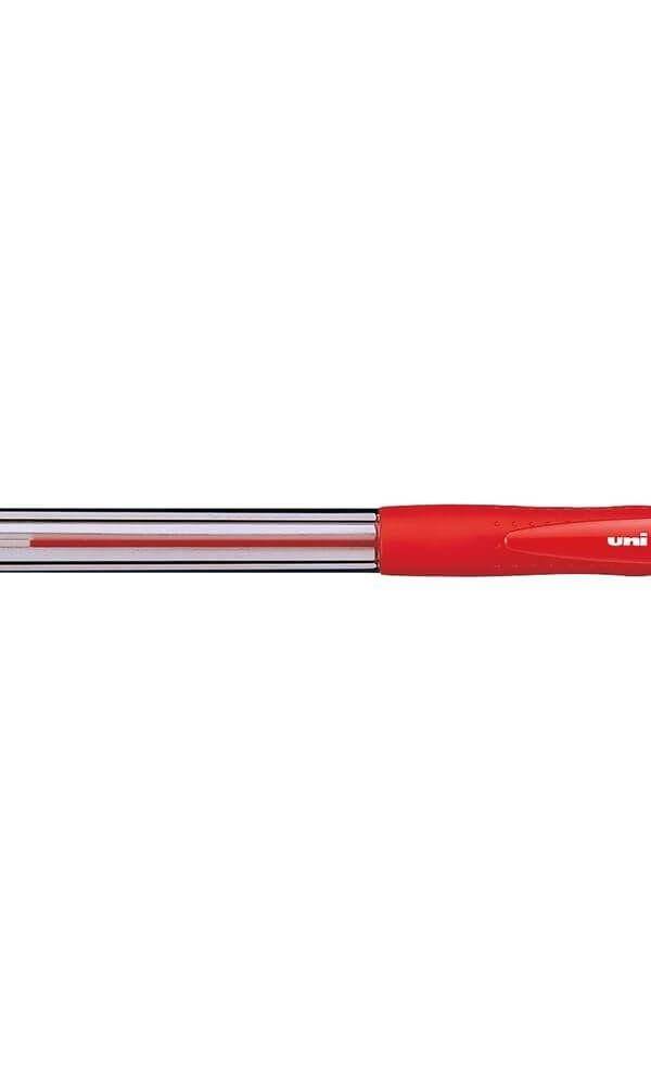 Uni-ball SG100 Lakubo Ball Point Pen – 1.4 mm, Red, (Pack of 12)