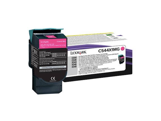 Lexmark C544X1MG Magenta Extra High Yield Toner Cartridge