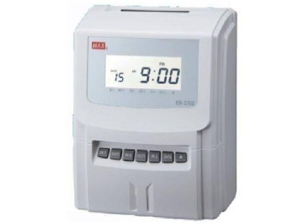 Max ER-2700 Time Recorder