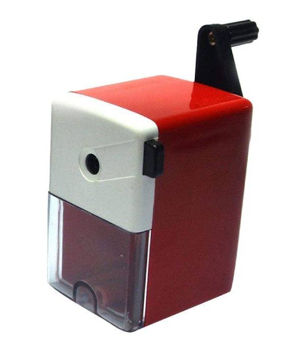 Omega Table Pencil Sharpener – Red, Classic