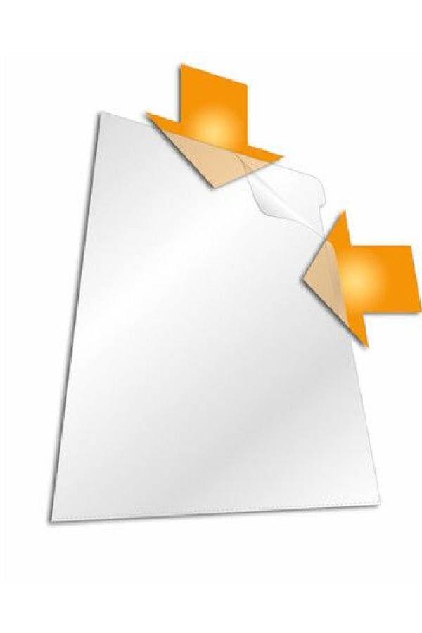Durable Clear L-Folder A4, 50/pack, Clear