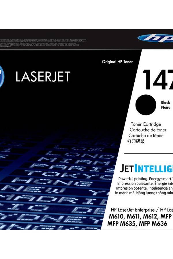 HP 147A Black Toner Cartridge (W1470A)