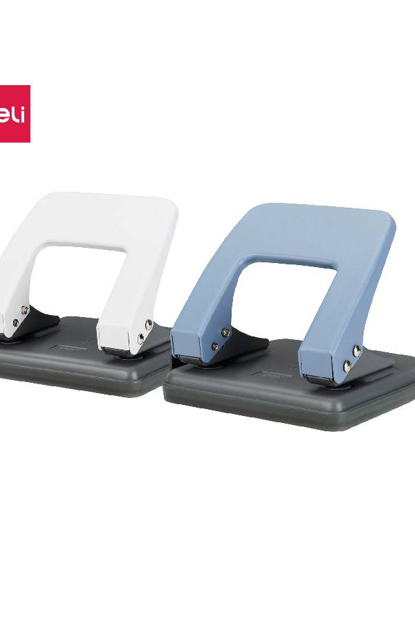 DELI 2 Holes Puncher No. 0102, 20 Sheets Capacity