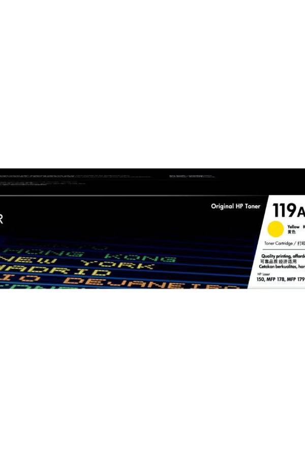 HP 119A Yellow Toner Cartridge ( W2092A )