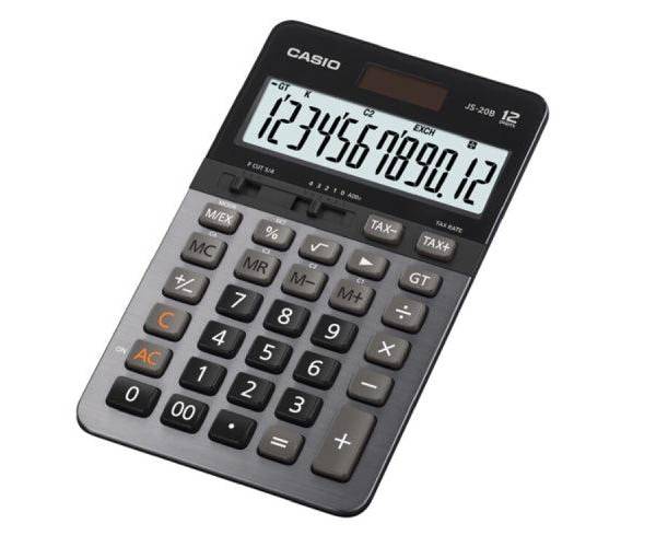Casio JS-20B Heavy Duty Calculator
