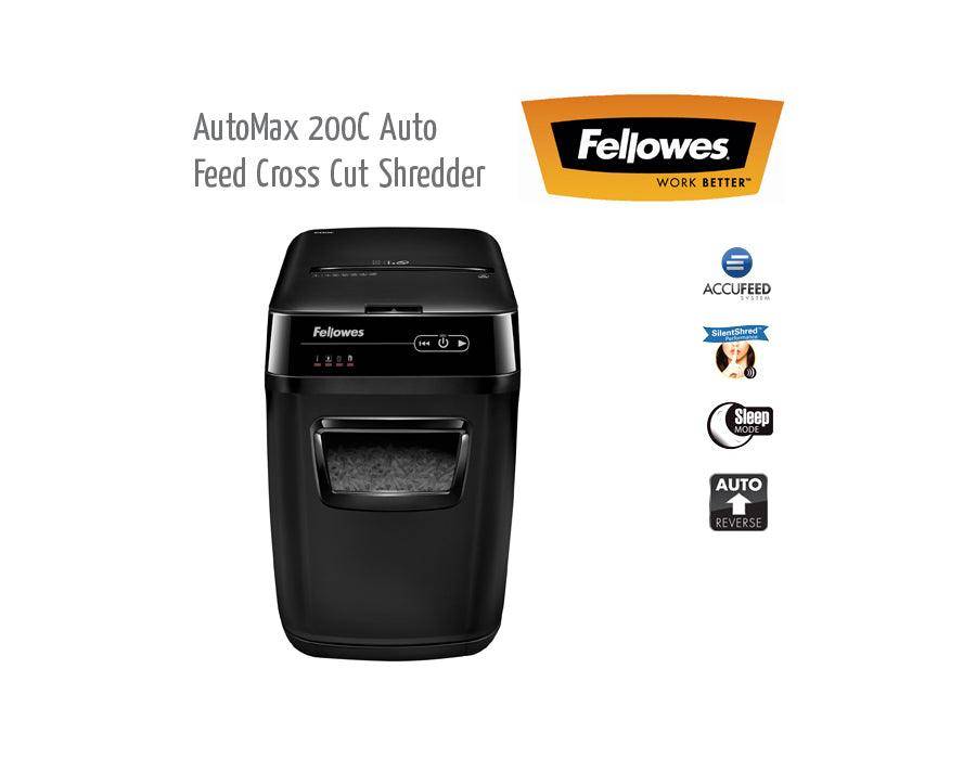Fellowes AutoMax 200c Cross-Cut Shredder