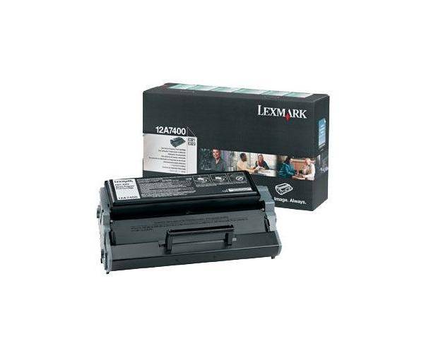 Lexmark 12A7400 Black Toner Cartridge
