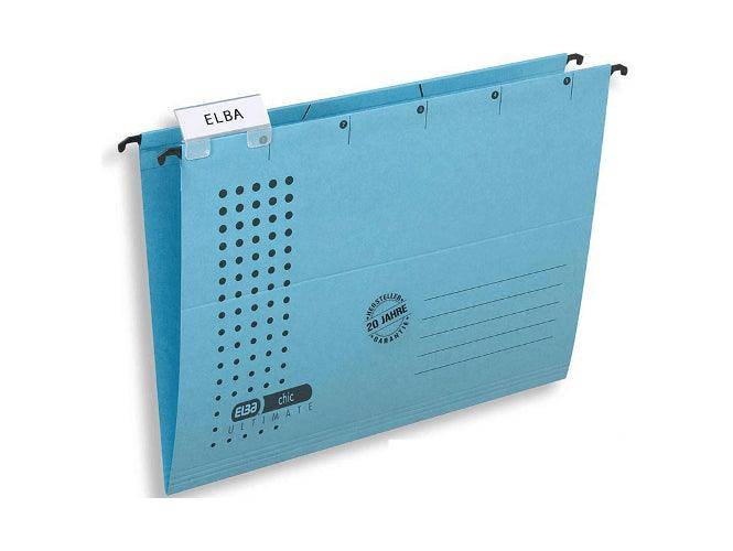 Elba 85740 Verticplus Suspension File Foolscap Pk/25 Blue