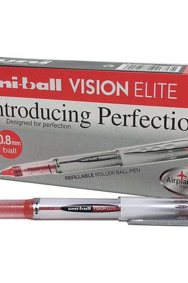 Uni-Ball UB200 Vision Elite Pen Red 12pcs/pack