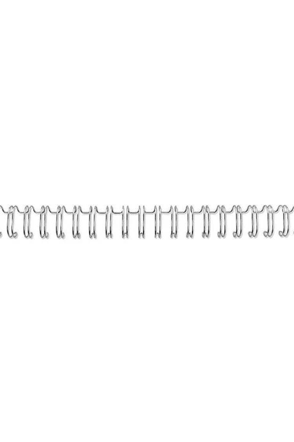 GBC Binding Wire 3:1, 9.5mm, 100pcs/Box, Silver