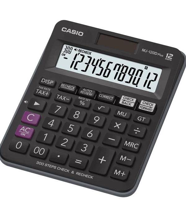 Casio MJ – 120D Plus Desktop Calculator
