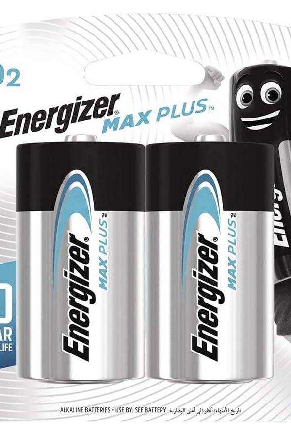Energizer EP95BP2 Max Plus Battery D – 2pcs/pack
