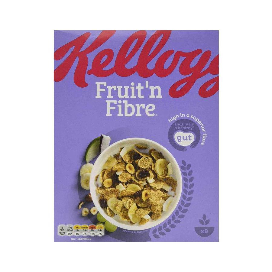 Kellogg's Fruit n Fibre Cereals 375g