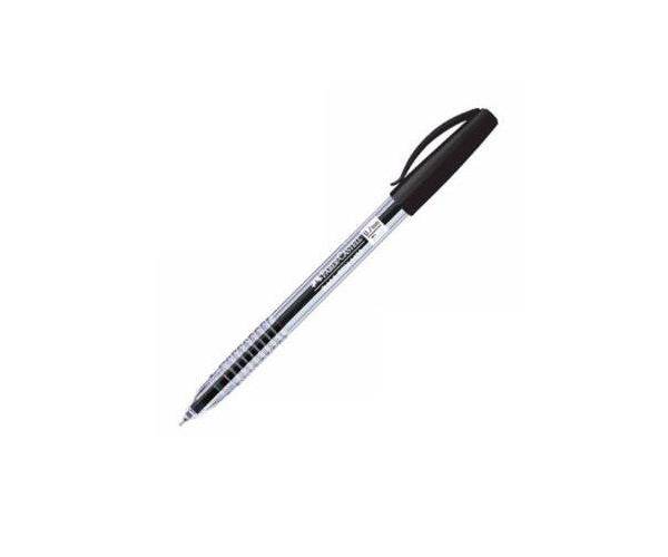 Faber Castell 1423 Ballpen, 0.7mm, Black, 50 Pcs-Box