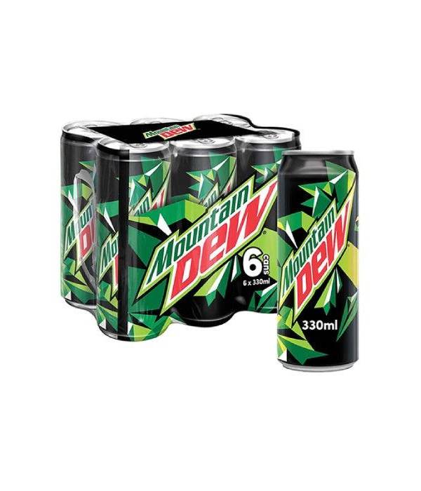 Mountain Dew in Can 330ml 6pcs/pack