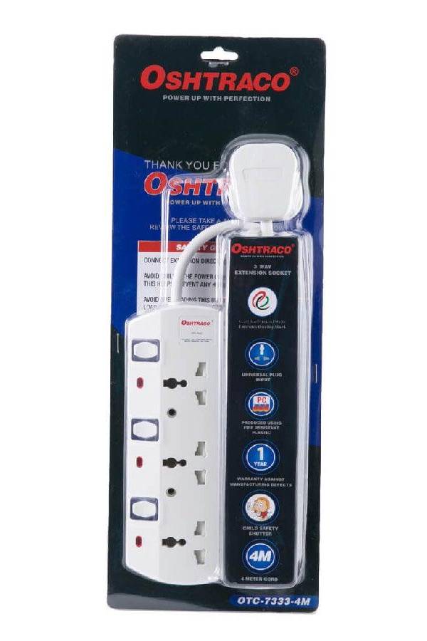 Oshtraco 3 Way Power Board 4 Meters