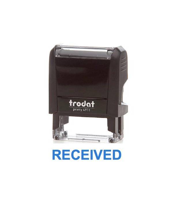 Trodat Printy 4911 Stamp “RECEIVED” – Blue