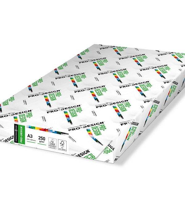 Pro Design Color Laser Copy Paper White A3 Size 250gsm 125sheets/ream