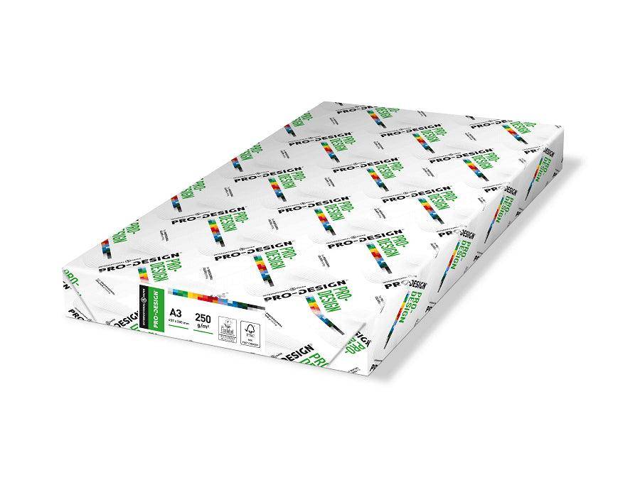 Pro Design Color Laser Copy Paper White A3 Size 250gsm 125sheets/ream