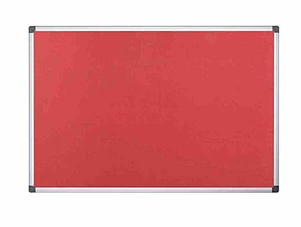 Felt Board, 90 x 120 cm, Red