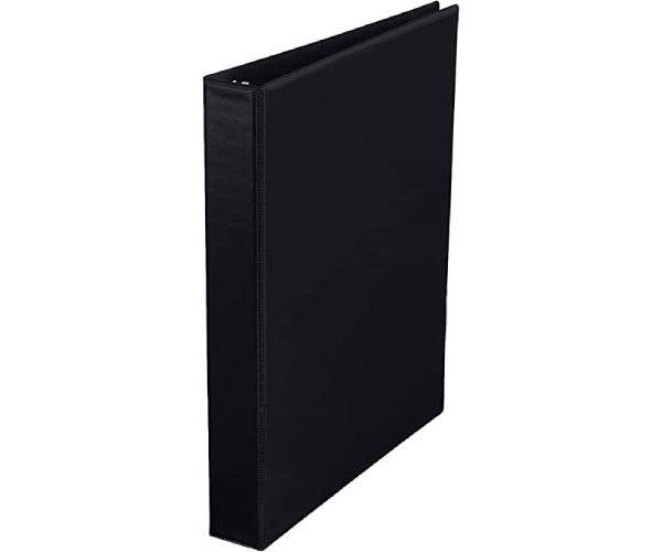 Alpha Presentation Binder 4 Rings A4, 38mm Spine, Black (404-BK)