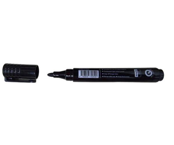 Maxi Permanent Marker Bullet Tip Black