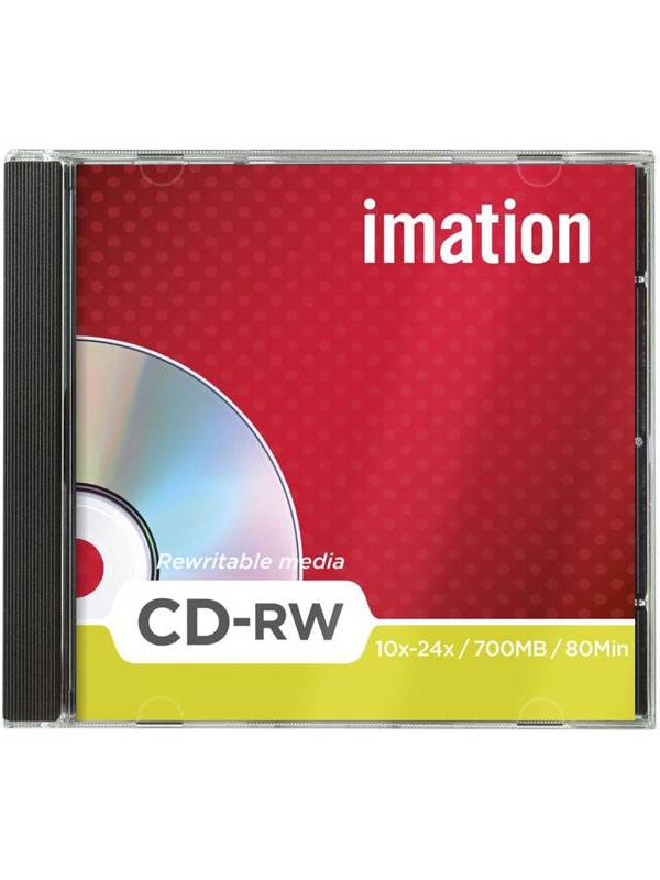 Imation CD-RW 80min/700MB/52x w/jewel case